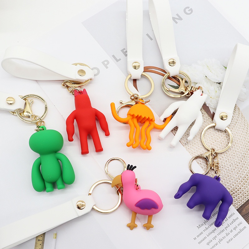 Garten of Banban Keyring Hot Game Gantungan Kunci Aksesoris Boneka Lucu Anak Laki-Laki Tas Sekolah Liontin Aksesoris