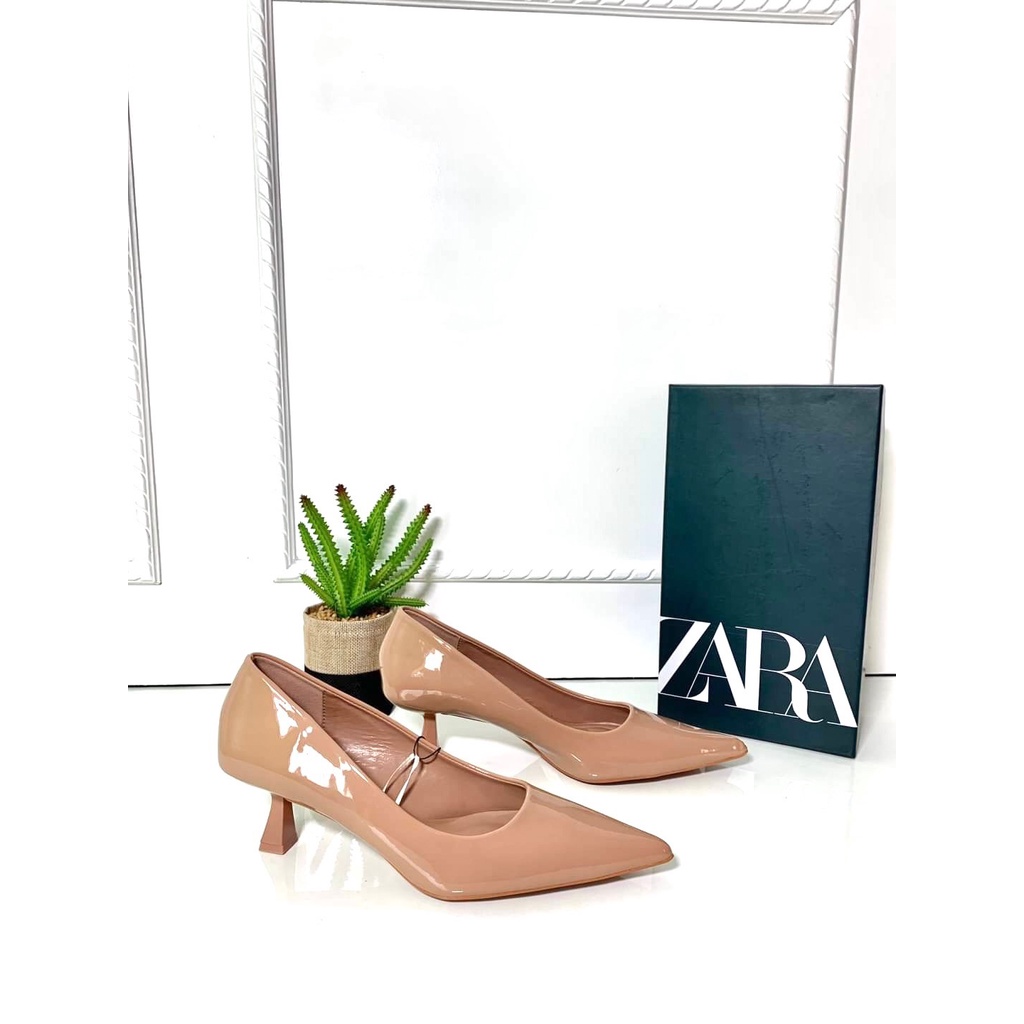 SEPATU WANITA ZS523 ELEGANT NUDE HIGH HEELS PREMIUM IMPORT