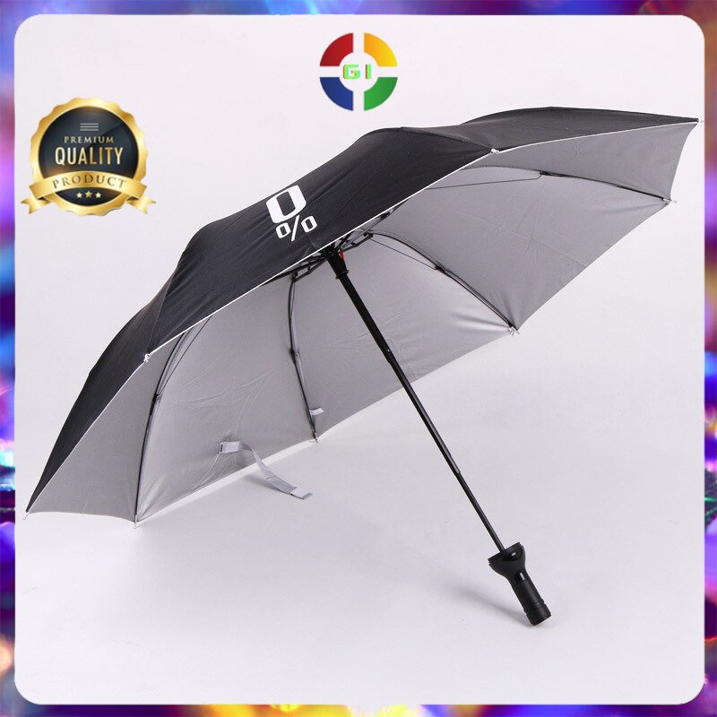 Payung Lipat Desain Botol Wine Folding Umbrella Anti UV Black