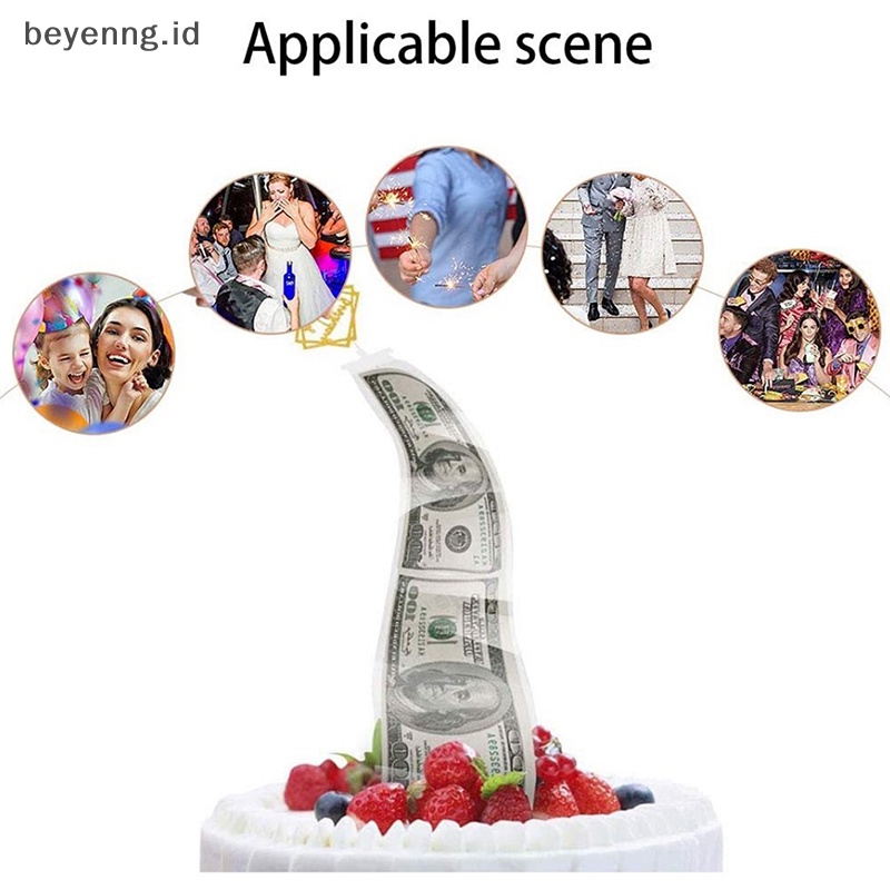 Beyen Kotak Penarik Uang Kue Reusable Creative Cake Making Mold Dekorasi Kue Lucu ID