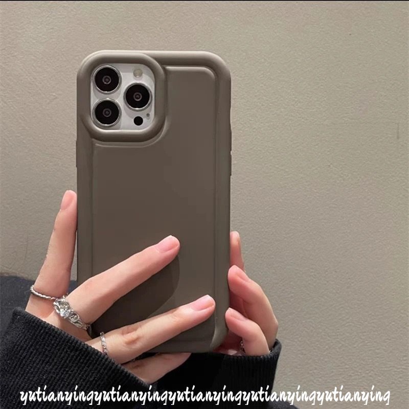 Casing Ponsel Lembut Polos Matte Tebal Mewah Simple Untuk Redmi 10C 9 9T 10 10A 9C NFC A1 12C 9A Redmi Note 11 10 8 10s 11s 9poco F4 Silikon Cair Airbag Shockproof Cover