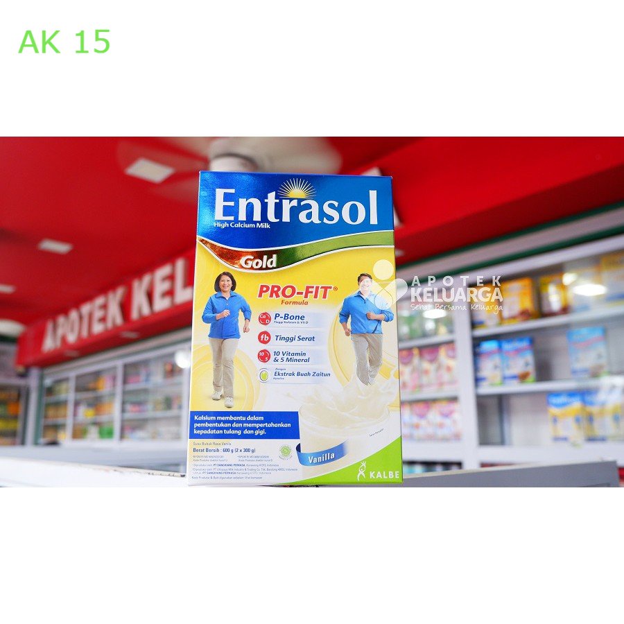 

Entrasol Gold VANILA #SUSU TINGGI KALSIUM #COD Murah