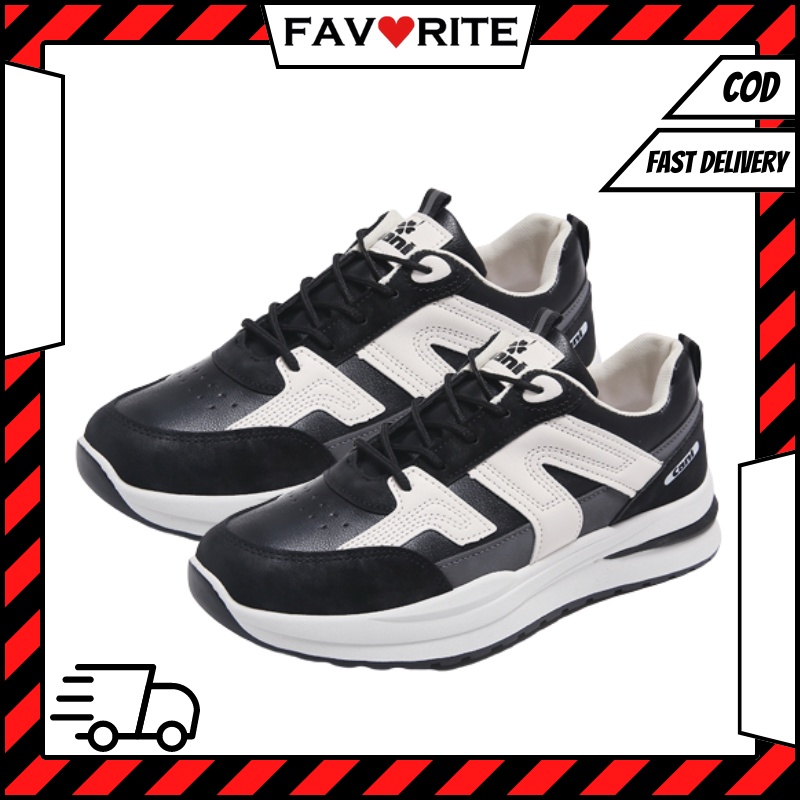 Favorite &quot;Free Box&quot; (Size 40 - 44) Sepatu Pria Sneakers Sport Trendy Kasual Fashion Import 8109