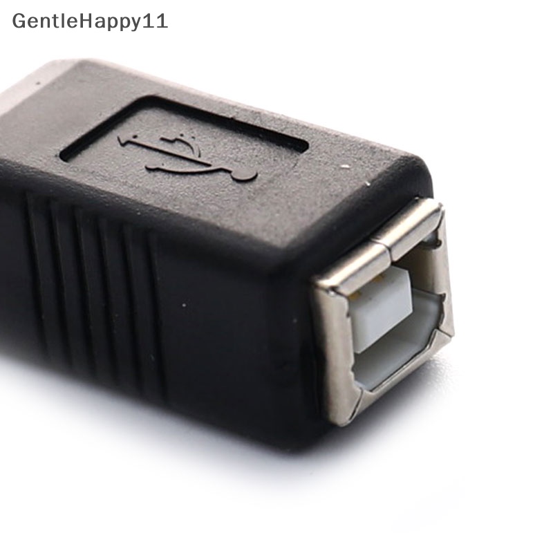 Gentlehappy USB 2.0 type A Female to type B Male Printer Scanner Adapter Converter Konektor id