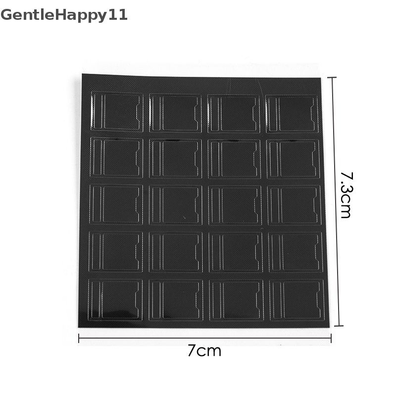 Gentlehappy 120Pcs/set Film Saklar MX Hitam Untuk Keyboard Mekanik MDI Shaft Film Repair id