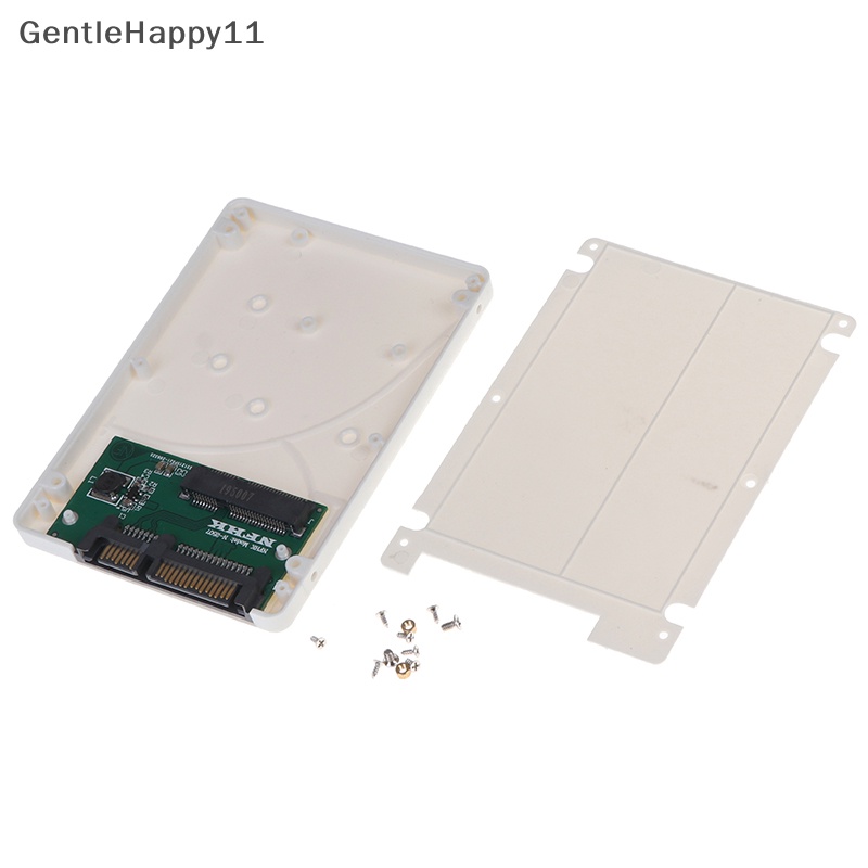 Gentlehappy Mini pcie msata adapter ssd to 2.5 inch sata3 adapter card Dengan case sata adapte id