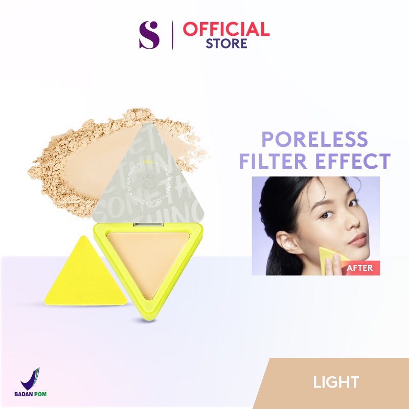 SOMETHINC DNA Airbrush Breathable Powder Foundation - Bedak Padat