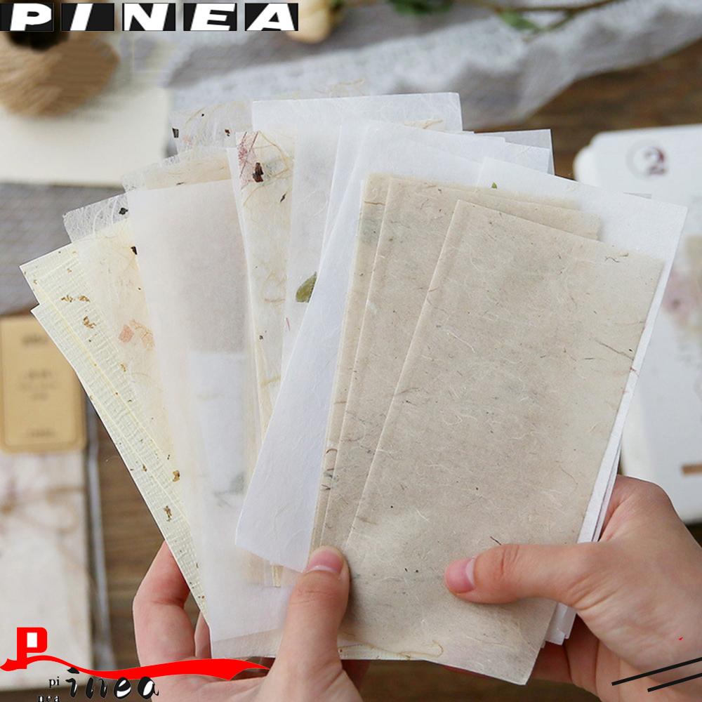 30 Pcs Kertas Tisu Handmade Gaya Vintage Untuk Dekorasi Scrapbook