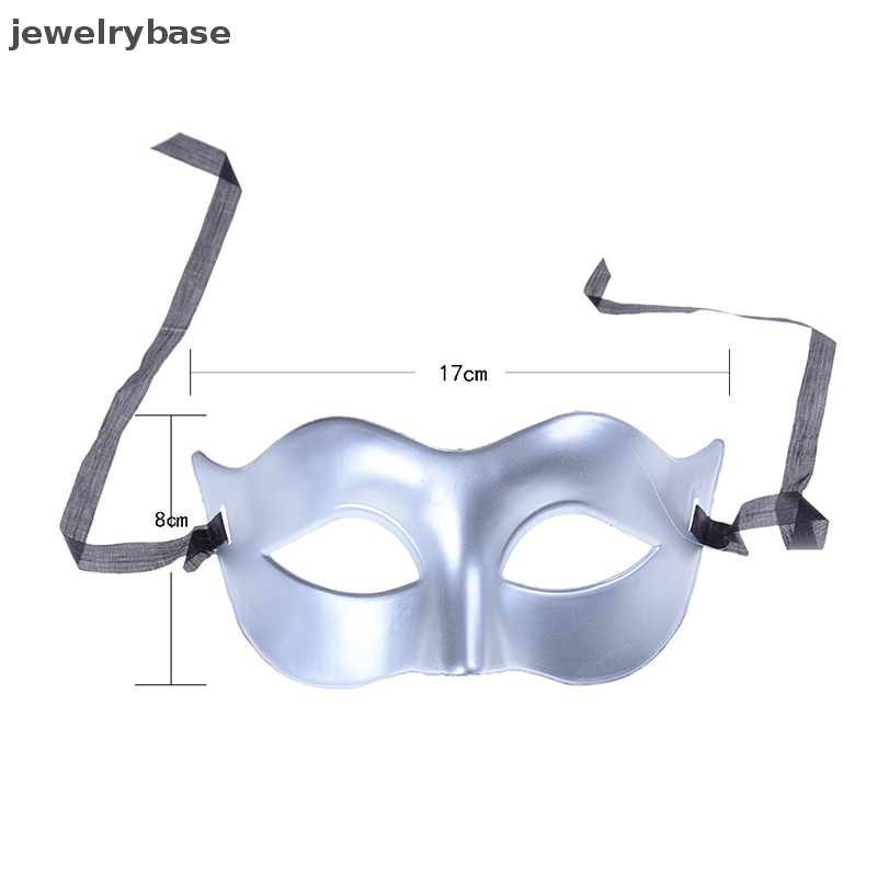 [jewelrybase] Mens Masquerade Bola Topeng Ventian Kostum Pesta Topeng Mata Fancy Dress Butik