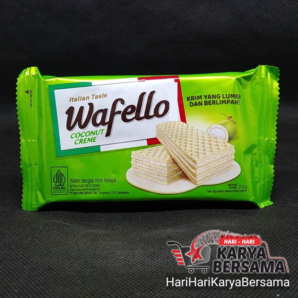 

ROMA WAFER WAFELLO COCONUT CREME 37.5GR