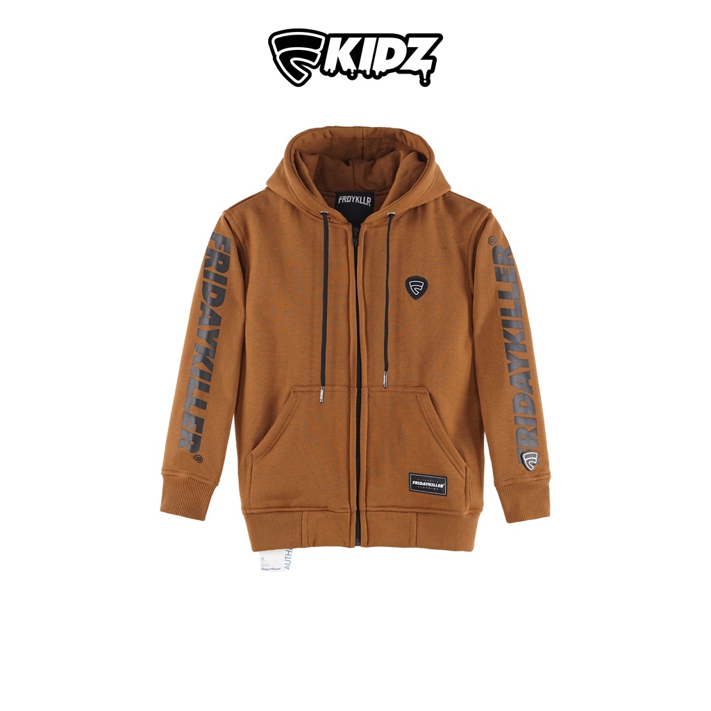 JACKET ANAK ANAK FRIDAY KILLER | PICKY 23 MOCCA ZIP