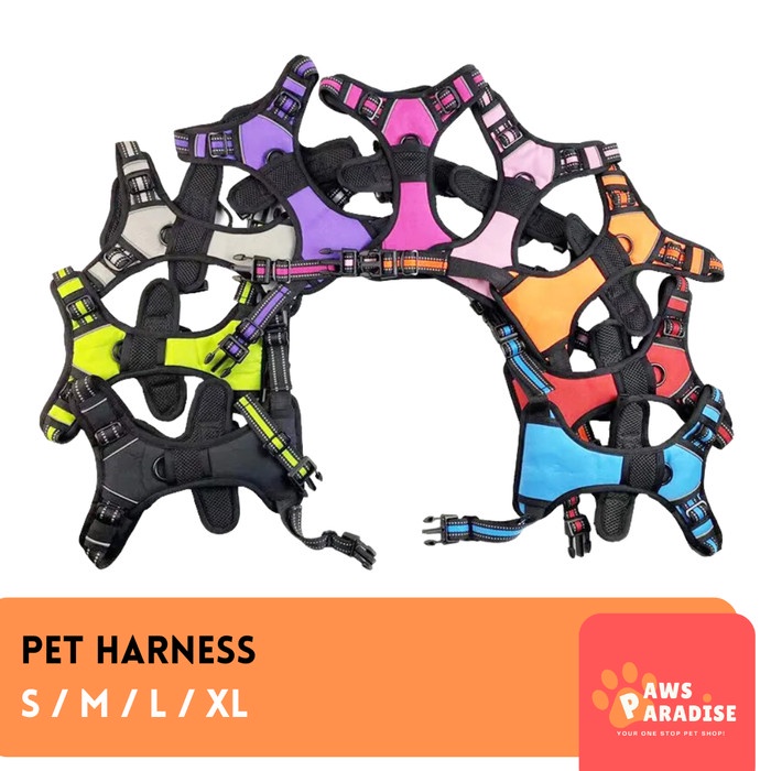 Harness Anjing Besar Kuat / Reflective Dog Harness No Pull