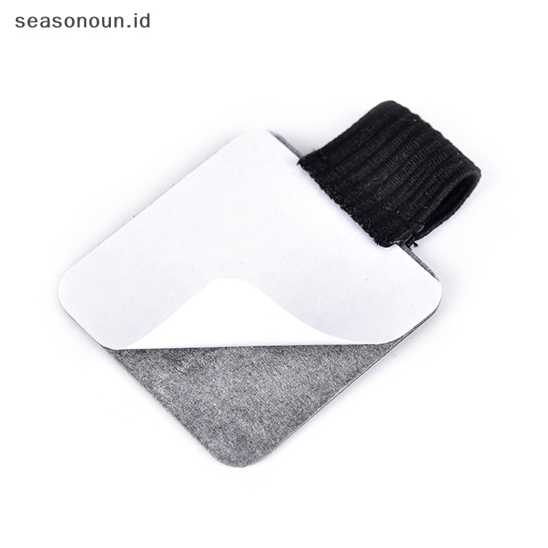 Seasonoun Self-adhesive PU Leather Pen Holder Klip Pen Traveller Notebook Diary Fitgs.