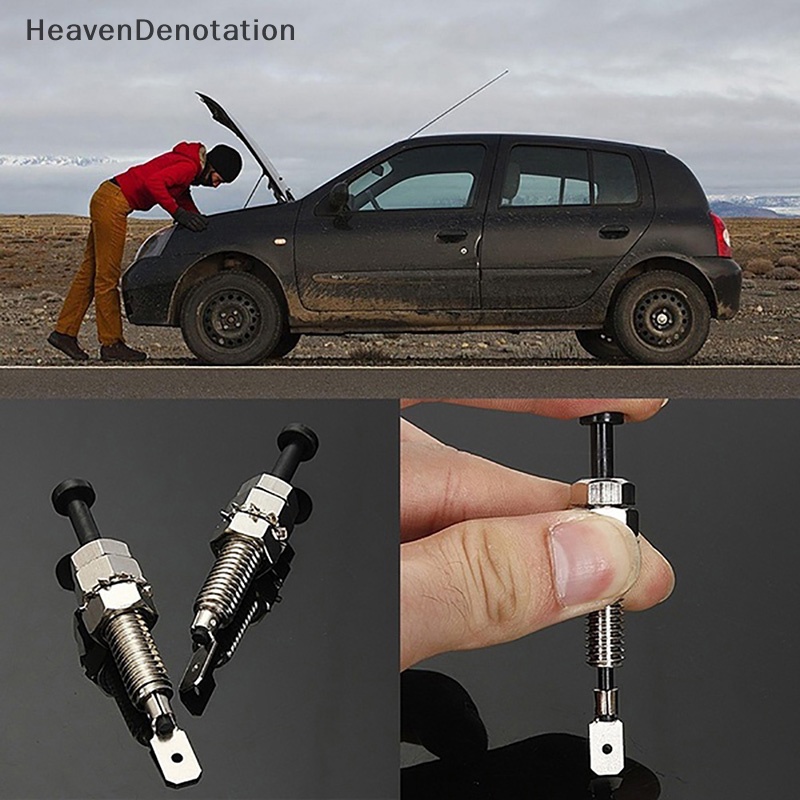 [HeavenDenotation] 2pcs Universal Alarm Mobil Keamanan Adjustable Auto Kap Truk Pintu Pin Switch HDV