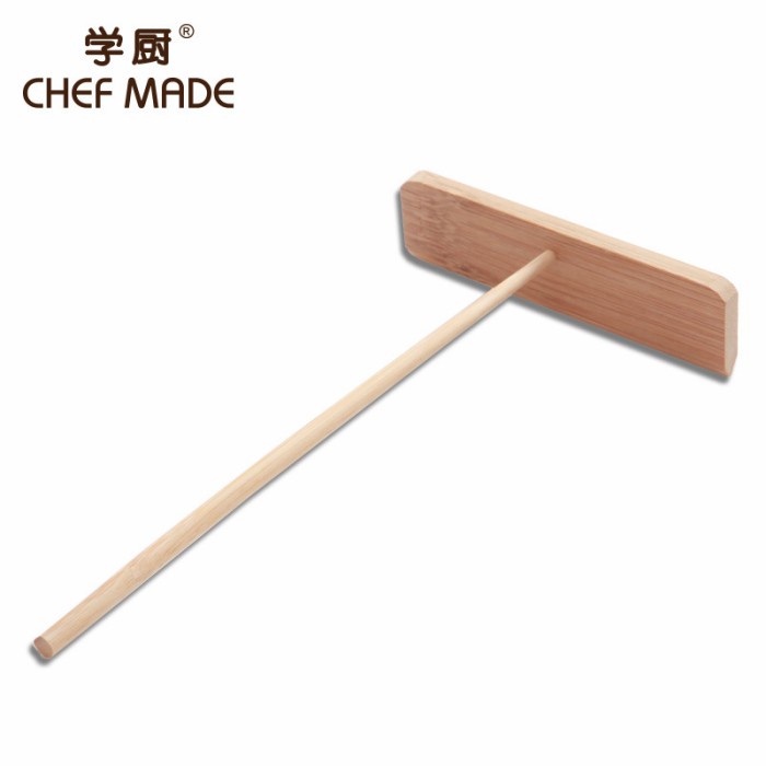 Chefmade Crepe Maker / Wooden Pancake Rake WK9269/ stik Pembuat Crepe/crepe