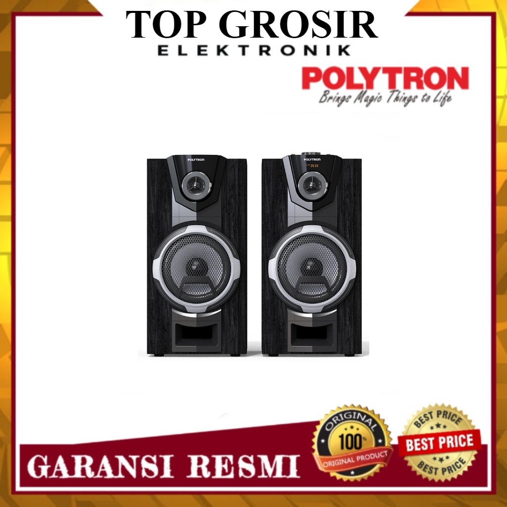 SPEAKER AKTIF POLYTRON PAS 8F12 BLUETOOTH POLYTRON PAS-8F12