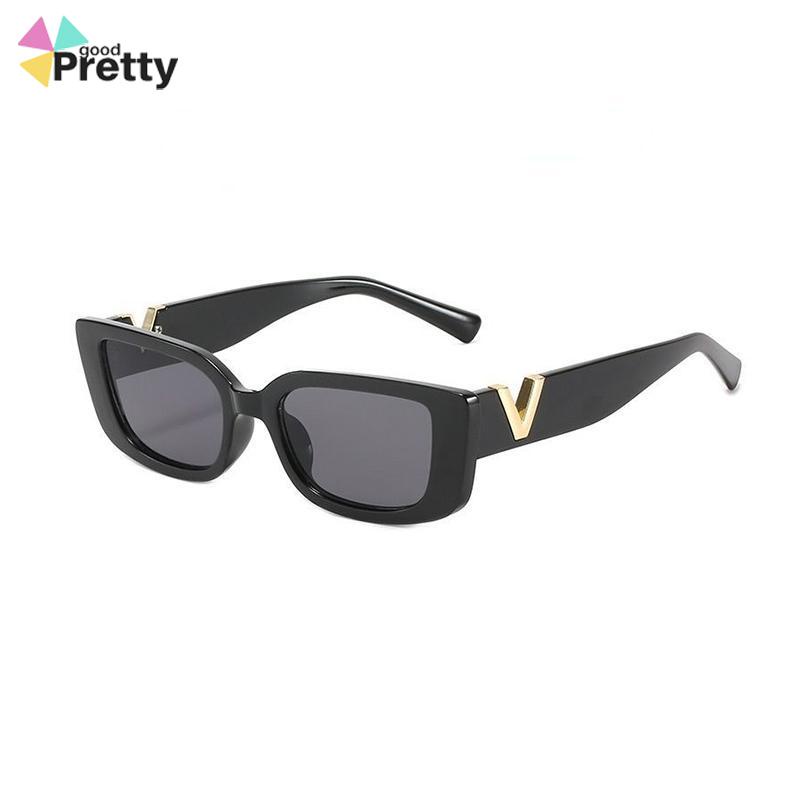 Kacamata Hitam INS Fashion Kacamata Hitam Retro Gaya Sunglass Dengan Women - PD