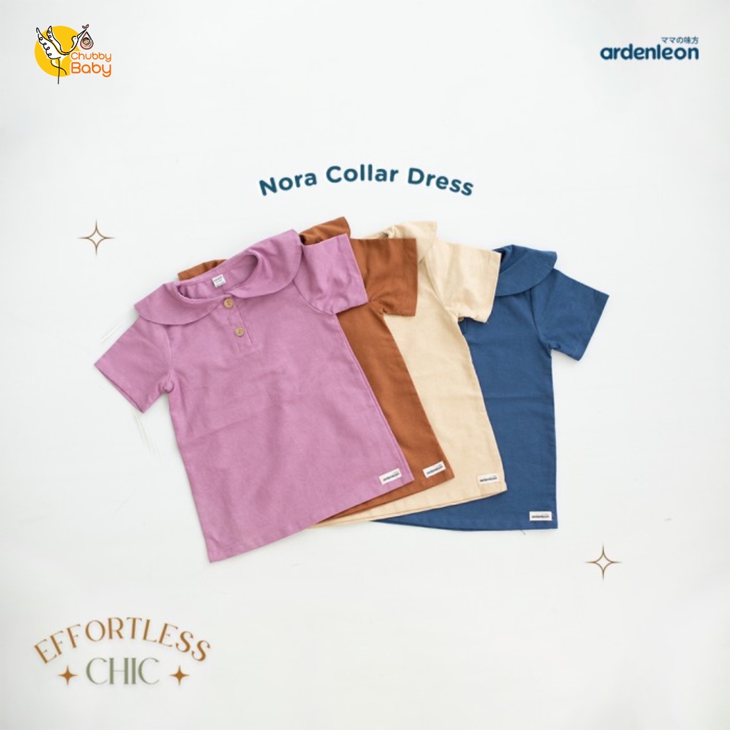 ARDENLEON - Nora Collar Dress | Dress Anak Perempuan