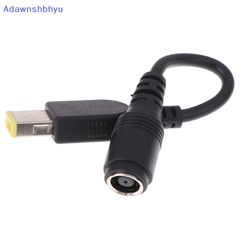 Adhyu 7.9 * 5.5 Round Jack to Square Plug End Adapter Converter Kabel Untuk Lenovo IBM ID