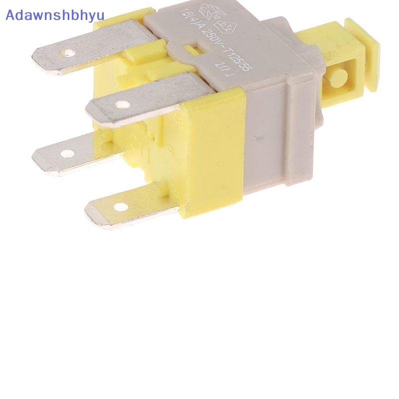 Adhyu E-Switch PA512C Self-locking Switch 4pin Mesin Cuci Piring Vacuum Cleaner Tombol Daya ID