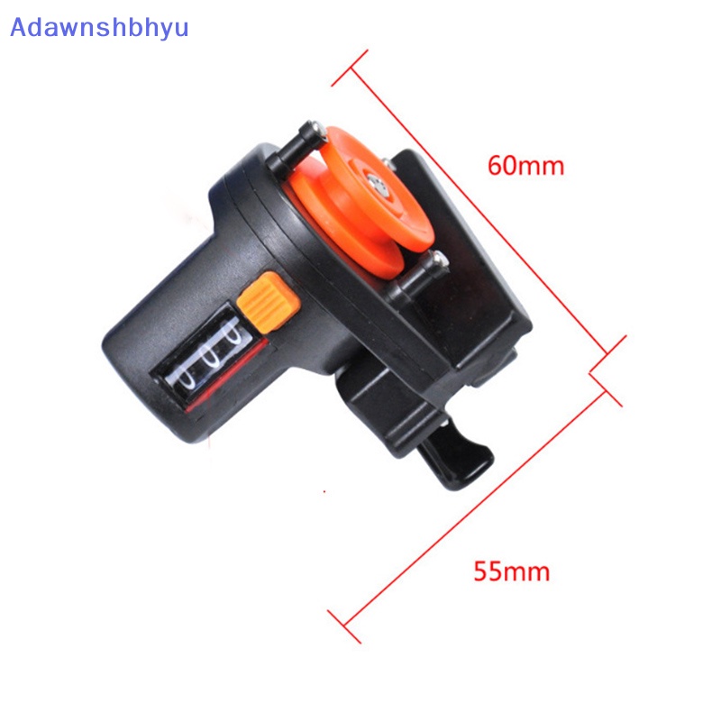 Adhyu 0-999M 6cm Pesca Fishing Line Depth Finder Counter Alat Pancing Tackle Counter ID