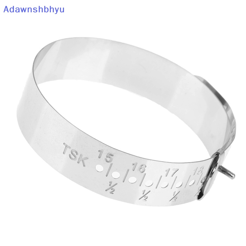 Adhyu Stainless Steel Bangle Sizer Gauge Adjustable Wrist Bracelet Alat Ukur ID