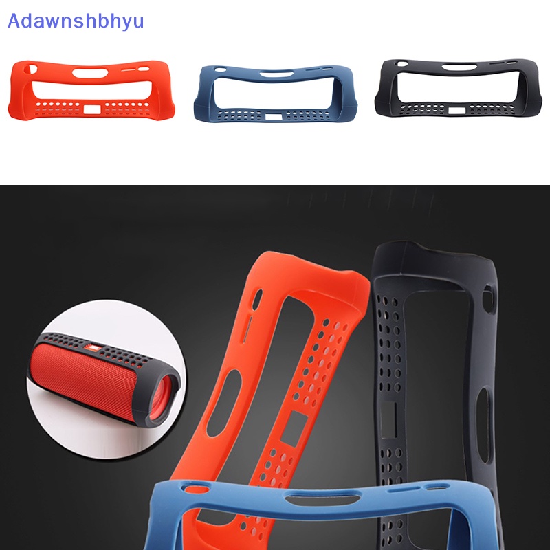 Adhyu Cover Case Speaker Bahan Silikon Untuk JBL Flip 5case Pelindung Speaker Bluetooth ID