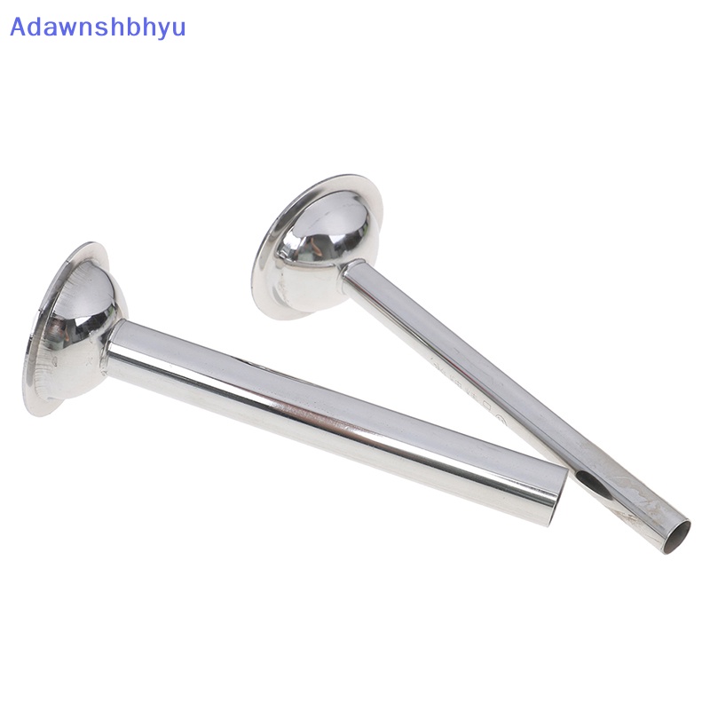 Adhyu 2xStainless Steel Sausage Stuffer Attachment Isian Tabung Cocok Untuk Penggiling Makanan ID