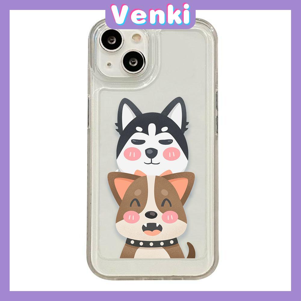 For iPhone 11 iPhone Case Clear Big Hole Space Case TPU Soft Case Shockproof Protection Camera Cute Cat Dog Compatible with iPhone 14 13 Pro max 12 Pro Max 11 xr xs max 7Plus 8Plus