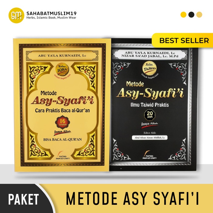 ⭐PROMO BUKU (COD)⭐ Paket Buku Metode Asy Syafii Tajwid Lengkap Buku Metode Tajwid Praktis