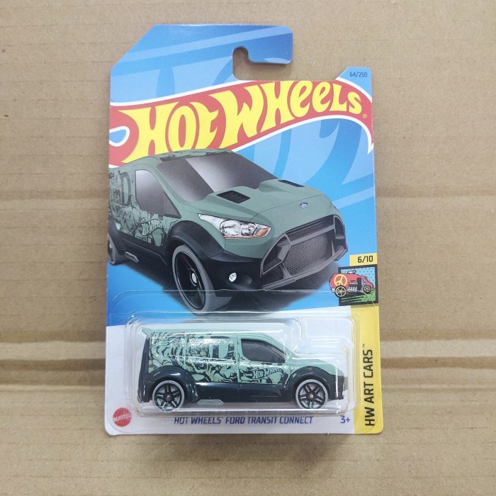 Hotwheels Ford Transit Connect Harimau Hijau - Lot H 2023