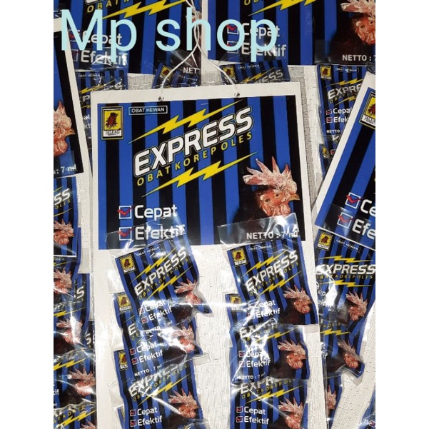 EXPRESS JALU AJI 1 RENTENG OBAT KOREP KURAP JAMUR BURAS AYAM AMPUH CEPAT SEGERA SEMBUH PATEN