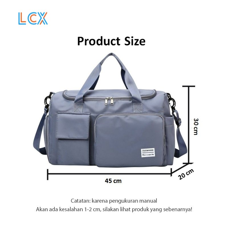 LCX TRAVEL BAG /TAS DUFFEL GYM WANITA FASHION IMPORT MODIS VS-124