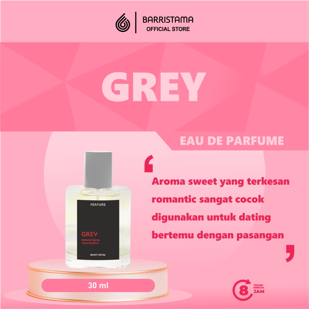 Grey Parfum Pria Original Eau De Parfume 30ml - Parfume Best Seller No.1