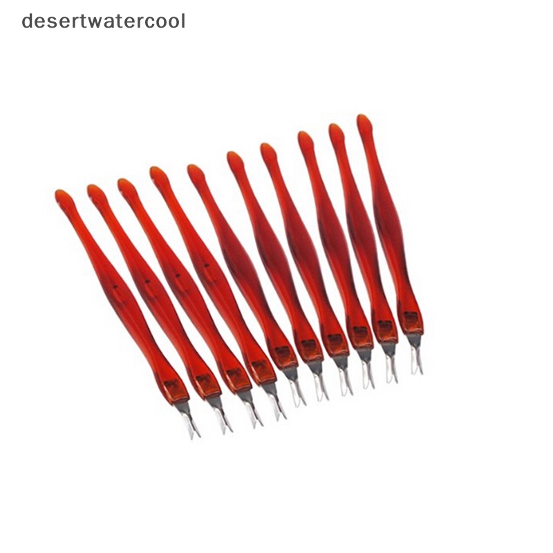 Deid 10pcs Cuticle Pusher Trimmer Pedicure Kuku Kaki Manicure Pedicure Nail Art Martijn