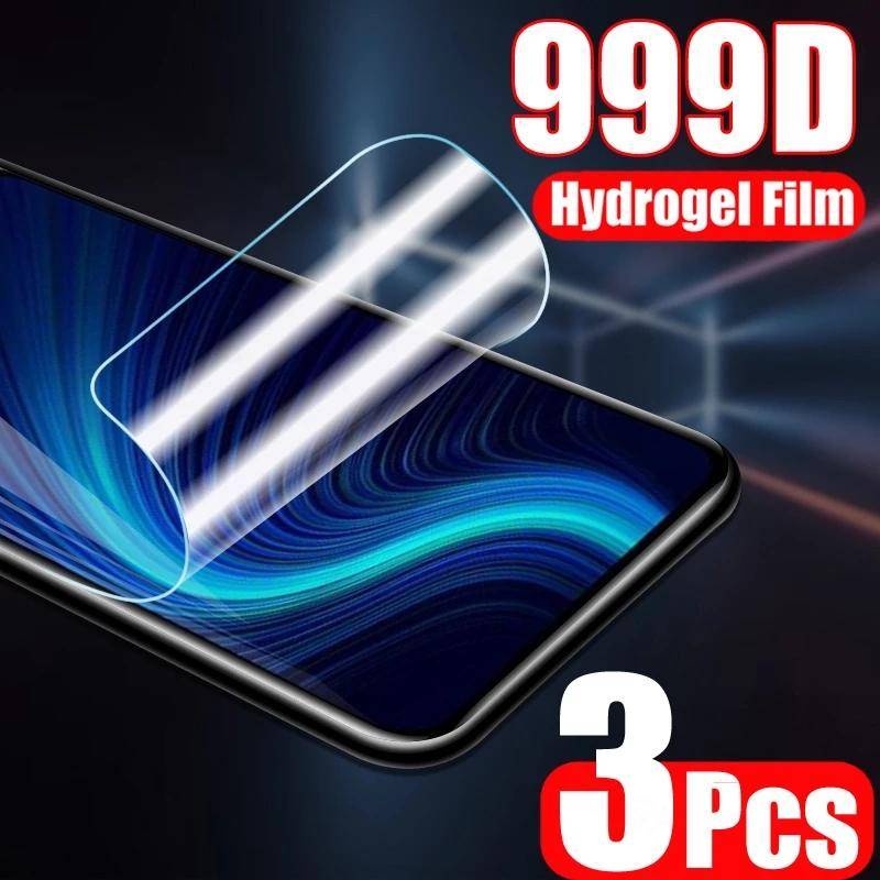 3pcs Hydrogel Film For Nubia Red Magic8 7 7S 6 6S Pro 6R 5S 3 3S Pelindung Layar Untuk Magic Merah 8 Pro+ mars HD Film Pelindung Bukan Kaca