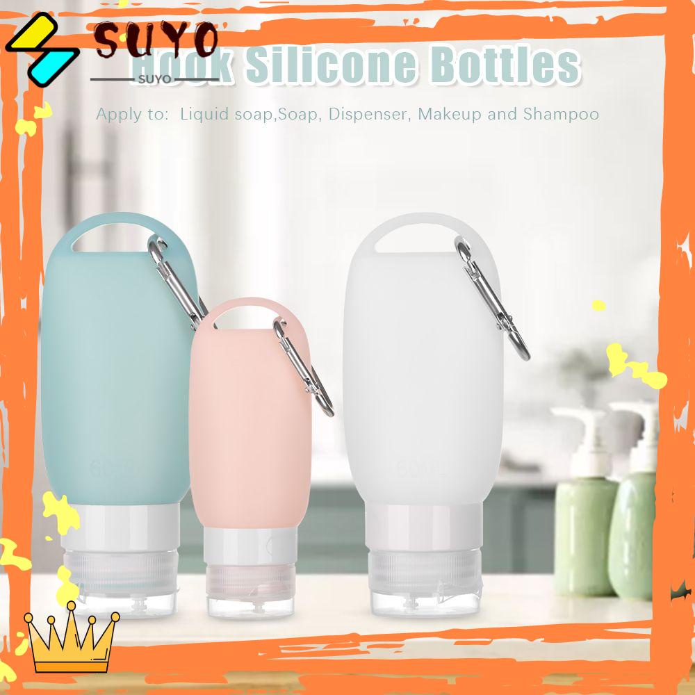 Suyo Botol Kait Portable40 /60/90ML Penyimpanan Kosong Travel Cocok Multifungsi Hand Sanitizers