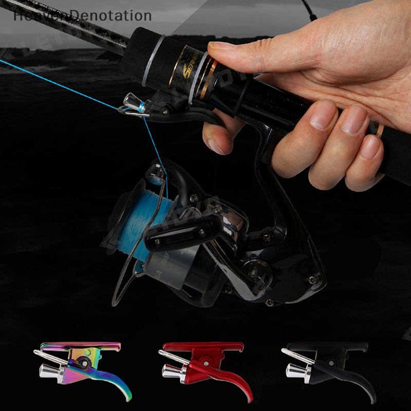 [HeavenDenotation] 1pc Baru Breakaway Marine Fishing Launch Gun Clamp Tombol Jempol Surfing Casg Trigger Barel Klip Ikan Jari Alat Pelindung HDV