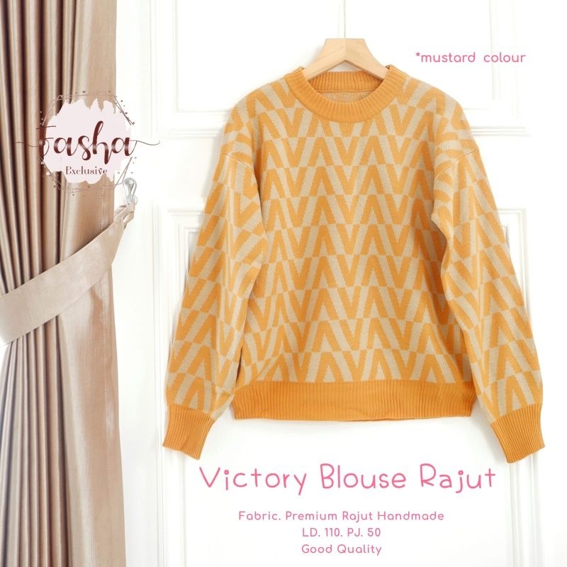 VICTORY BLOUSE Rajut ORI FASHA