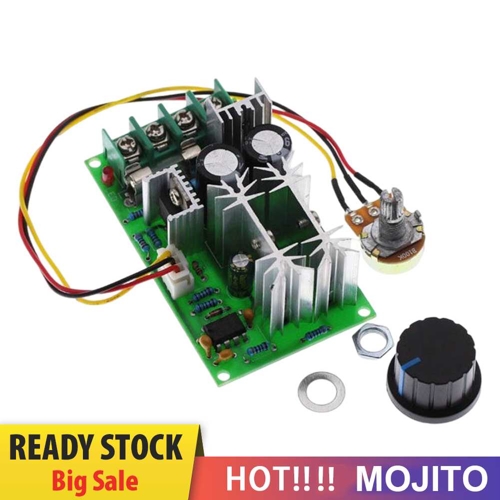 12v 24V 36V 48V Pengatur Tegangan Arus Modul Pendorong PWM Yang Dapat Disesuaikan Daya Tinggi