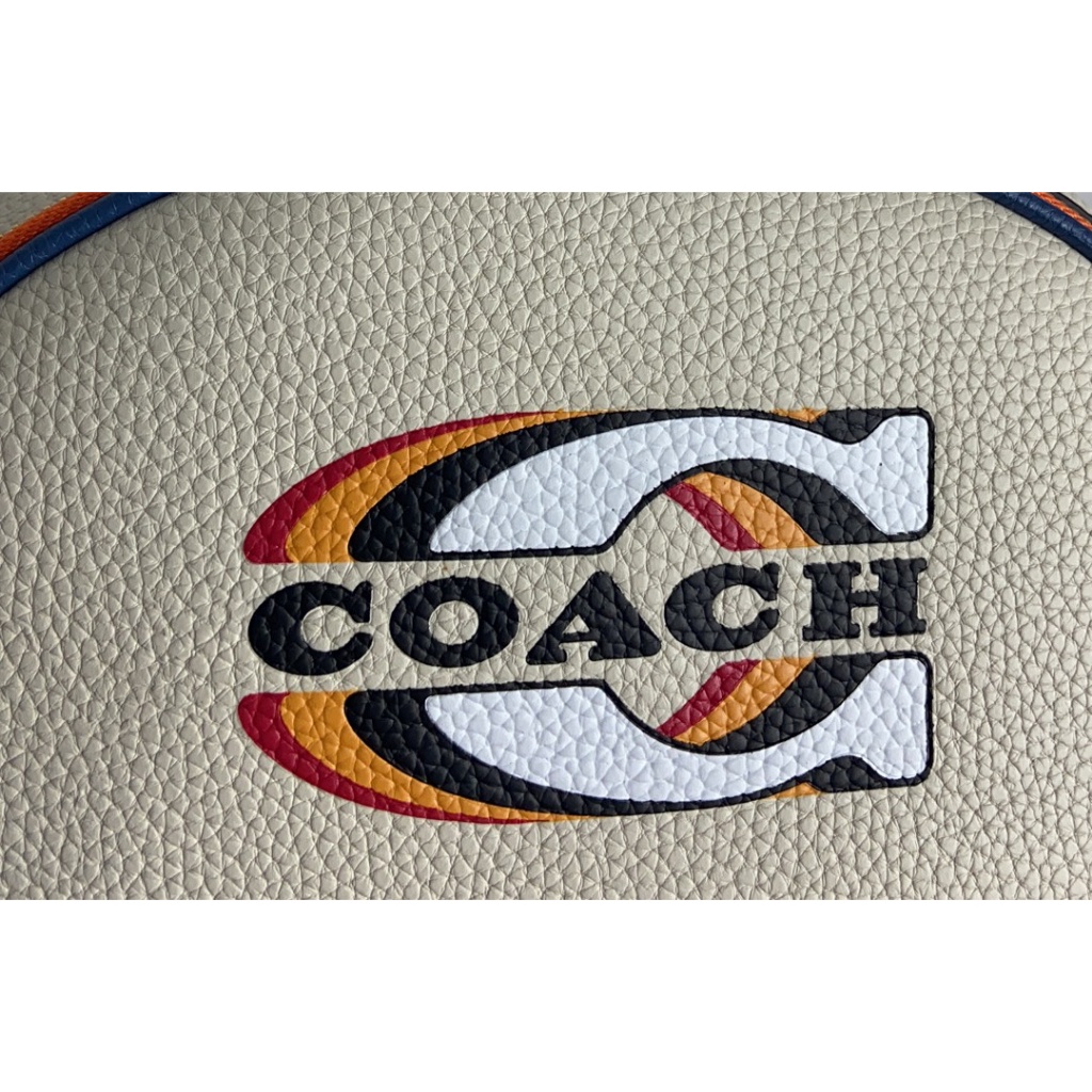 Coach Backpack With Signature Canvas Detailed And Coach stamp