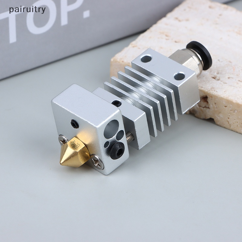 Prt 1Pc All Metal Hotend - Penahan Panas Titanium, Nozzle.4Mm, Pneumatic Coupler PRT