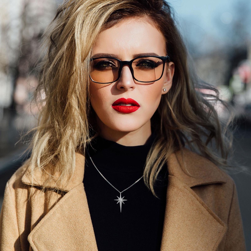 Delapan Awn Bintang Kalung Untuk Wanita Fashion Klavikula Rantai Choker Neacklaces Liontin Perhiasan Baru