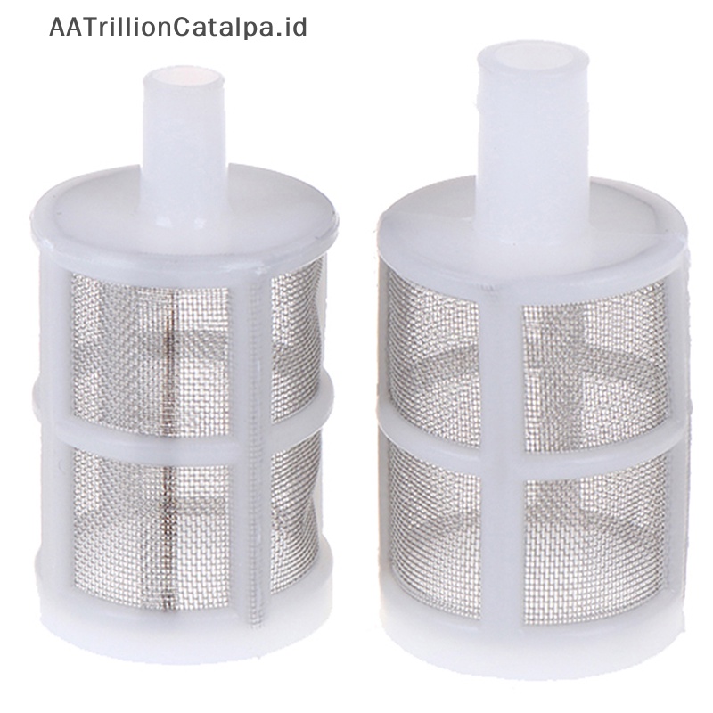 Aatrillioncatalpa Filter Jaring Stainless Steel Micro Irigasi Pompa Air Melindungi Selang Mesh Filter ID