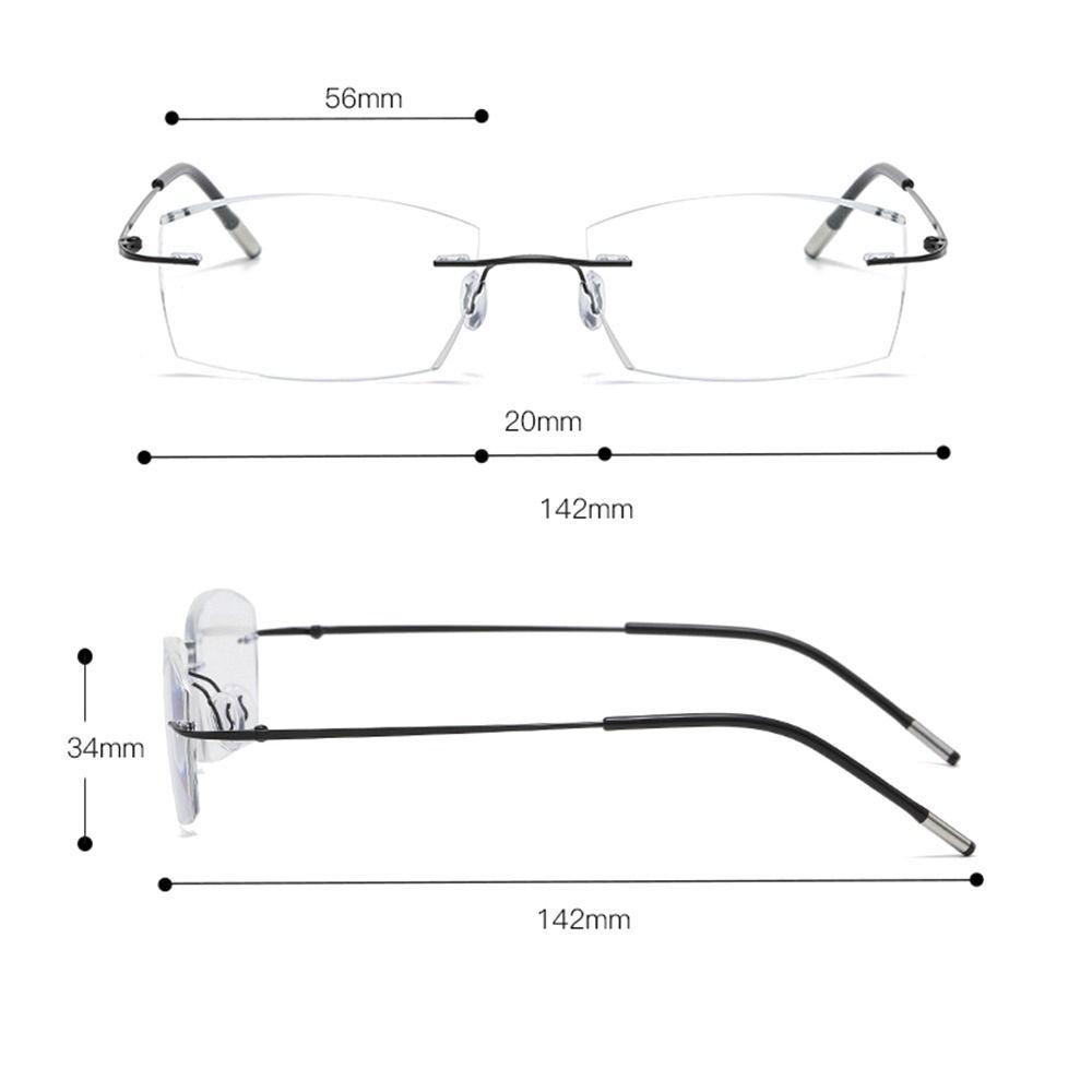 Kacamata Baca Populer Progresif Presbyopic Eyeglasses HD Hyperopia Glasses