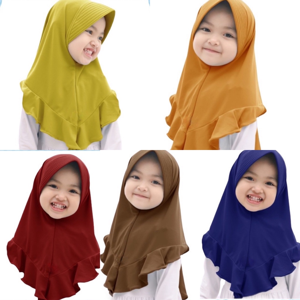 Hijab Anak Adera Ori Dk Collection 2 - 6 Tahun jp02