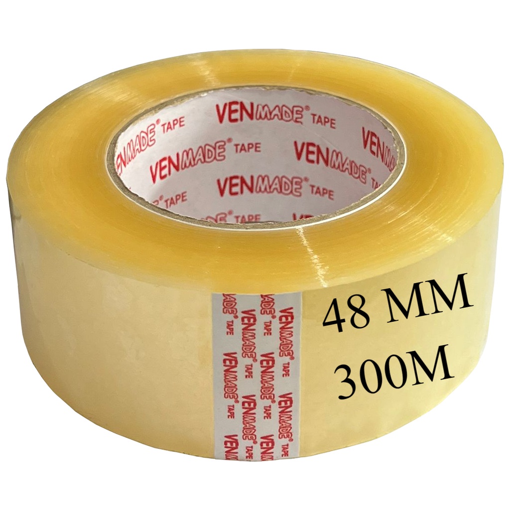 

(PCS) Lakban Bening Jumbo 2" / 48 MM x 500 Y / MERK VENMADE