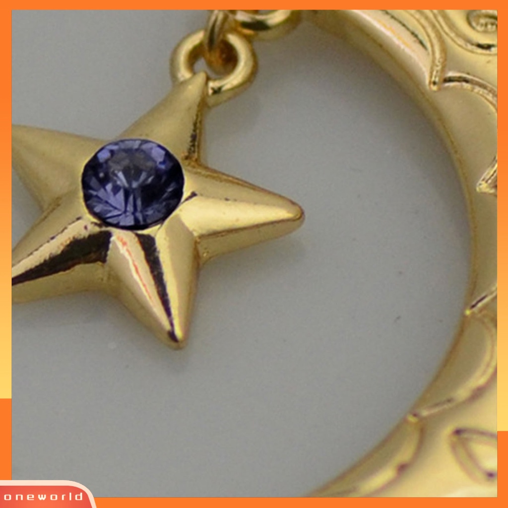 [WOD] 1pasang Anting Gantung Pengerjaan Indah Semua Pertandingan Paduan Mengkilap Elegan Drop Stud Earring Untuk Wanita