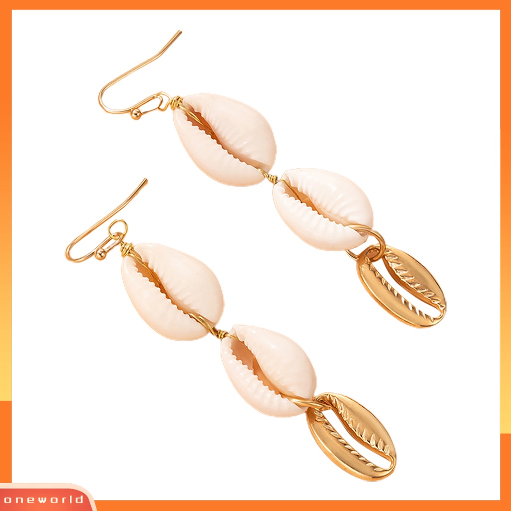 [WOD] 1pasang Anting Kait Eye-catching Charming Alloy Stylish Women Menjuntai Earrings Perhiasan Hadiah Untuk Wanita