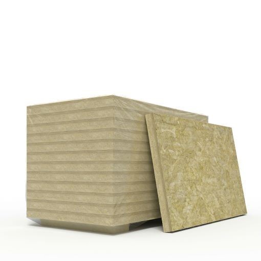 Rockwool Peredam Suara D100 120x60cm Tebal 2,5cm isi 12 pcs - 2,5cm, D40Kg/m3